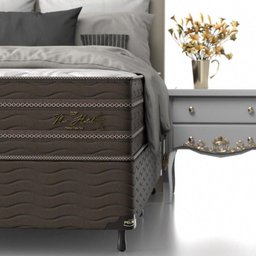 Conjunto Box Mola Max Hotel Premium Pelmex Queen Malha - 5