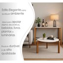 Ver imagem 4 de Conjunto Sala Estar Madeira Austria Aparador com Mesa Branca Moderna
