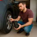 Ver imagem 6 de Compressor de Ar Portátil 3 Bicos Lanterna Power Bank