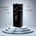 Ver imagem 2 de Compressor de Ar Portátil 3 Bicos Lanterna Power Bank