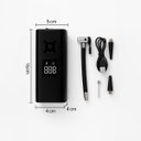 Ver imagem 4 de Compressor de Ar Portátil 3 Bicos Lanterna Power Bank