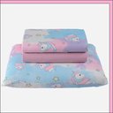 Ver imagem 3 de Coordenado Coberdrom Edredom e Lençol Solteiro 4 Peças Unicórnio - Rosa Top Chick
