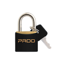 Ver imagem 1 de Cadeado Pado Cores Sm Lt 40mm Capa - Preto