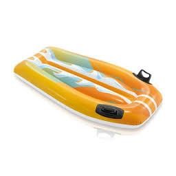 Prancha Infantil Inflável Piscina Praia - Amarelo - 1