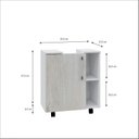 Ver imagem 6 de Gabinete de Coluna 01 Porta Sara Yescasa