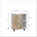 Ver imagem 4 de Gabinete de Coluna 01 Porta Sara Yescasa