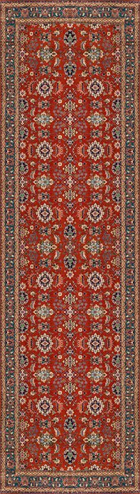 Tapete Passadeira Quarto Classic Hamadan Oriental Casa Meva 240x66 cm - 5