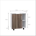 Ver imagem 6 de Gabinete de Coluna 1 Porta Sara Yescasa