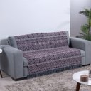 Ver imagem 2 de Xale para Sofá com Franja Luxor 1 Peça 2,10m X 1,35m 60% Algodão - 40% Poliéster Tecido Jacquard