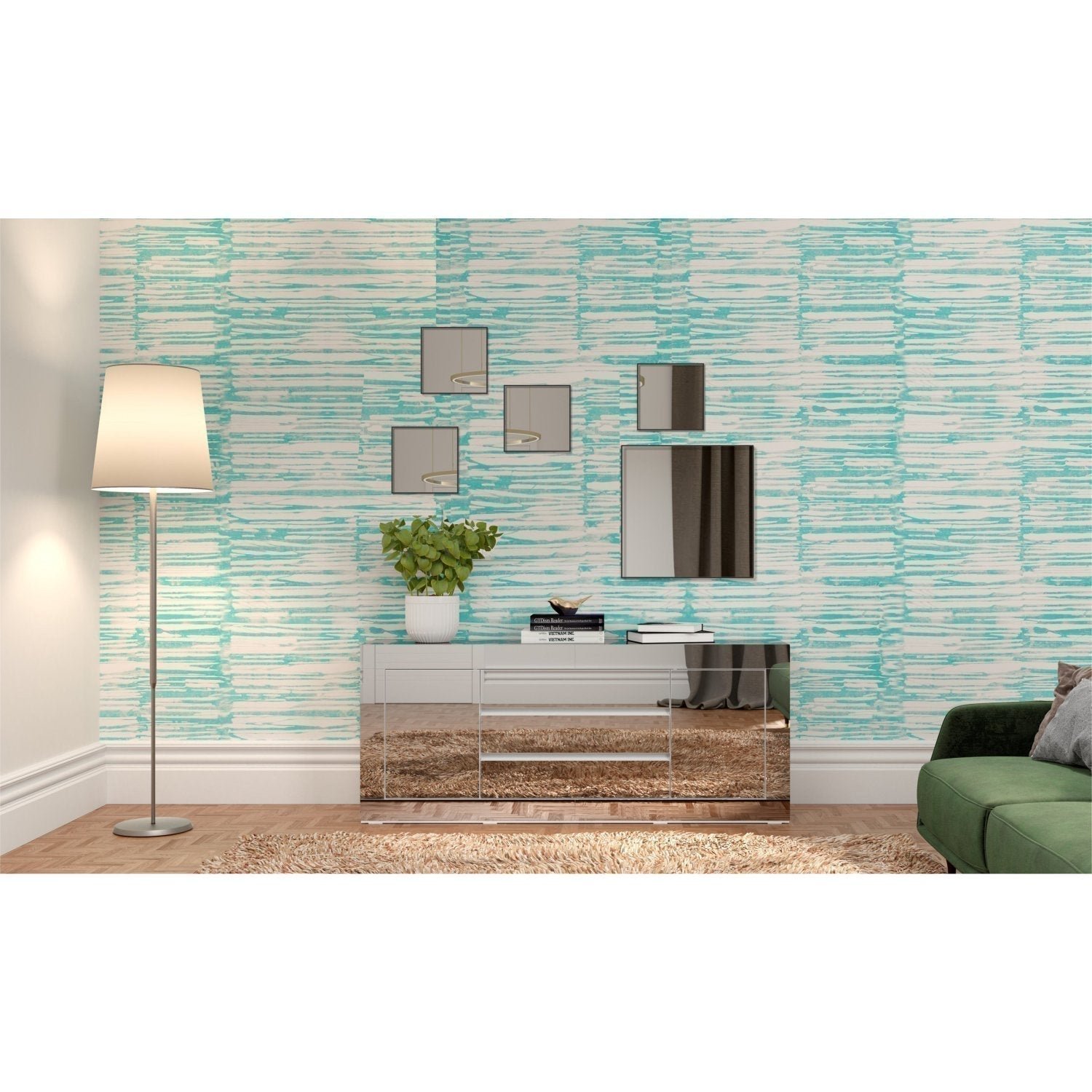 Painel Decorativo Espelhado Quadrado 60cm Dalla Costa - 1
