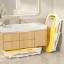 Ver imagem 4 de Banheira Ofurô Dobrável Portátil 210 Litros Adulto 112 Cm Vg+ Amarela