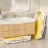 Banheira Ofurô Dobrável Portátil 210 Litros Adulto 112 Cm Vg+ Amarela - 4