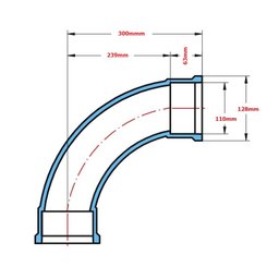 Curva Soldável 90º - 110mm Krona Unico - 2