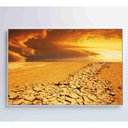 Ver imagem 1 de Quadro por do Sol no Deserto Medidas 60x40 Cm Impressão Tecido Canvas