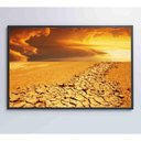 Ver imagem 2 de Quadro por do Sol no Deserto Medidas 60x40 Cm Impressão Tecido Canvas