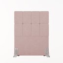 Ver imagem 7 de Cabeceira Solteiro 90cm Boucle Estofada Design Moderno para Quarto Linea