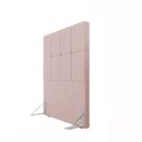 Ver imagem 6 de Cabeceira Solteiro 90cm Boucle Estofada Design Moderno para Quarto Linea