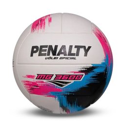 Bola de Vôlei Penalty Mg 3600 Xxv Branco/preta/rosa - 1
