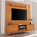 Ver imagem 5 de Rack Bancada King com Painel para Tv até 75 Polegadas Egeo Cedro Ripado Impressão 3d Edn Cedro
