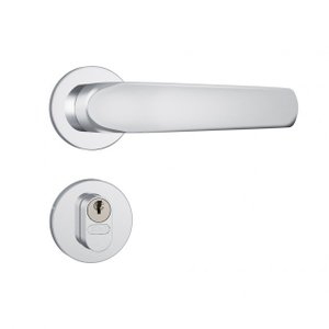 Fechadura Stam 803/09 Roseta Redonda Externa - Inox