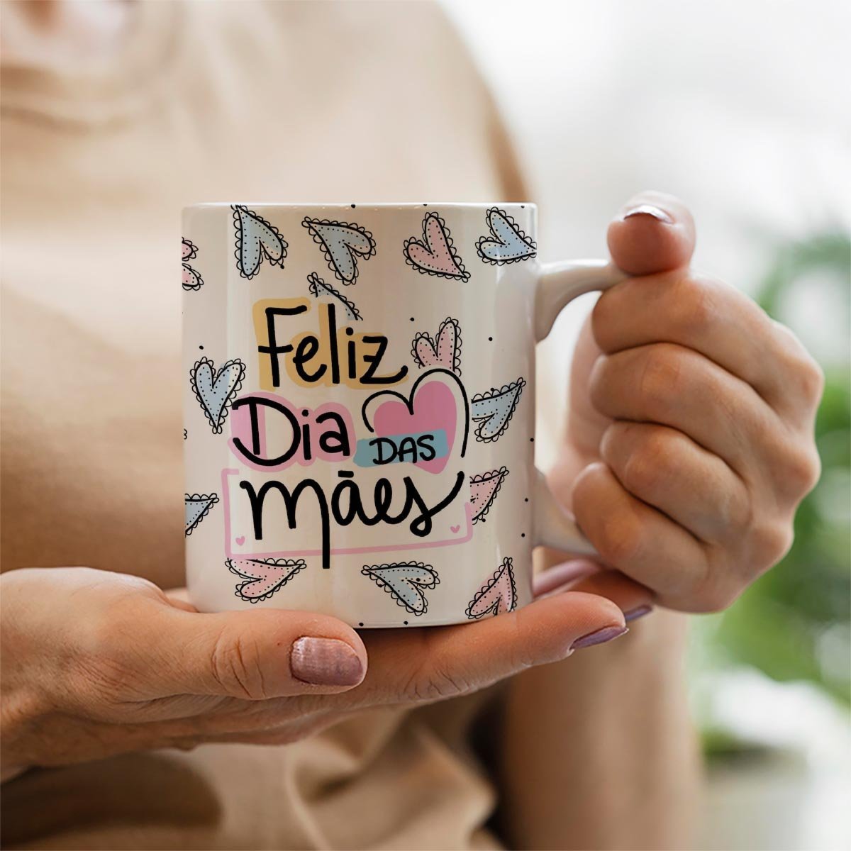 Caneca dia das maes em casa a gente conversa - 3