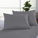 Ver imagem 3 de Peseira de Cama Comfort 5 Pçs King Almofadas Cheias Cinza