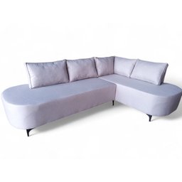 Sofá Evoque Slim Linho M01 Offwhite/marroquim - 3