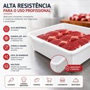 Ver imagem 5 de Bandeja Plástica Multiuso para Alimentos 9L Resistente até -30 Graus C Fácil de Higienizar Yeet