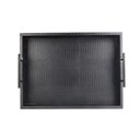 Ver imagem 1 de Bandeja Yangzi com Alca Metal 47,5x36x7,5cm 29530