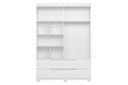 Ver imagem 2 de Guarda Roupa Doble 4 Portas e 4 Gavetas - Branco - Albatroz