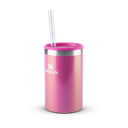 Ver imagem 2 de Can Cooler Stanley com Canudo Porta Lata Termico 296ml - Dazzle Pink Shimmer