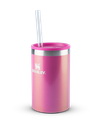 Ver imagem 2 de Can Cooler Stanley com Canudo Porta Lata Termico 296ml - Dazzle Pink Shimmer