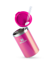 Ver imagem 4 de Can Cooler Stanley com Canudo Porta Lata Termico 296ml - Dazzle Pink Shimmer