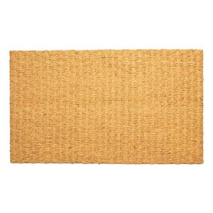 Capacho Fibra de Coco Bahia 03 Bege 0,45x0,75m