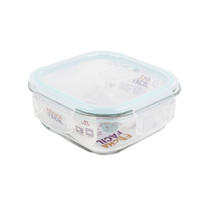 Pote Hermético de Vidro com Válvula de Respiro 300ml - Verde