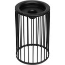 Ver imagem 4 de Castiçal Decorativo de Metal Preto 18x11x11cm Porta Vela Mesa Jantar Decoração