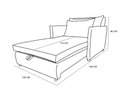 Ver imagem 6 de Poltrona Cama Mônica Suede Decorativa Confortável Moderna Sala Quarto Recepção