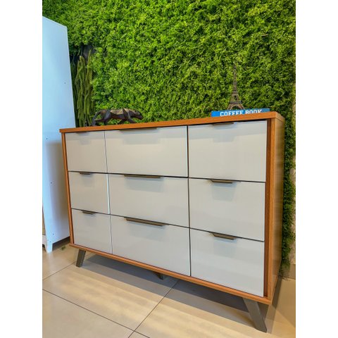 Cômoda Olimpia 100% MDF com 9 Gavetas