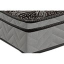 Ver imagem 4 de Cama Box Baú Solteiro: Colchão Anatômico Paropas D28 / EP Confort Firme+ Base CRC Suede Cinza(88x188