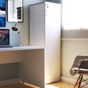 Ver imagem 1 de Armário Alto para Escritório 1 Porta 3 Prateleiras 