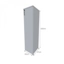 Ver imagem 4 de Armário Alto para Escritório 1 Porta 3 Prateleiras 