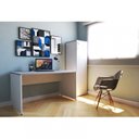 Ver imagem 5 de Armário Alto para Escritório 1 Porta 3 Prateleiras