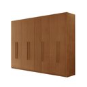 Ver imagem 2 de Guarda Roupa Casal Heros com 8 Portas e 4 Gavetas Moderna
