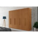 Ver imagem 1 de Guarda Roupa Casal Heros com 8 Portas e 4 Gavetas Moderna