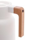 Ver imagem 6 de Garrafa Térmica Organic 1 L em Plástico Branco com Ampola de Vidro Lyor