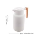 Ver imagem 4 de Garrafa Térmica Organic 1 L em Plástico Branco com Ampola de Vidro Lyor
