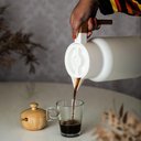 Ver imagem 3 de Garrafa Térmica Organic 1 L em Plástico Branco com Ampola de Vidro Lyor