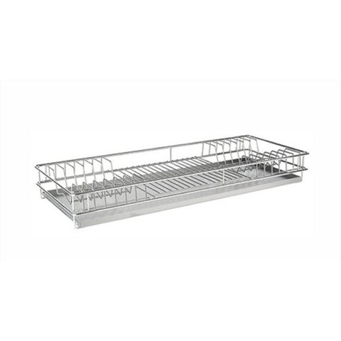 Escorredor De Pratos Embutir 570x75x270mm Mód 600mm Cromado