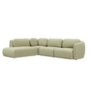 Ver imagem 3 de Sofá Modular 4 Lugares com Sumiê Orla 315cm Cabecasa MadeiraMadeira Verde Água