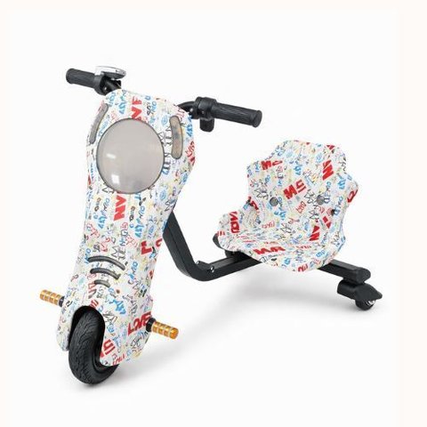 Triciclo Elétrico Infantil - Branco